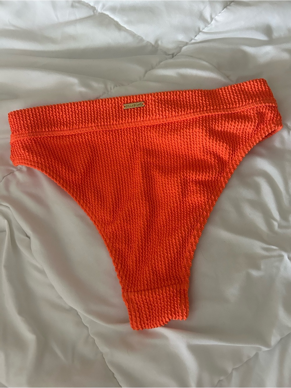 Billabong Orange Textured Bikini Bottom - Picture 2 of 2
